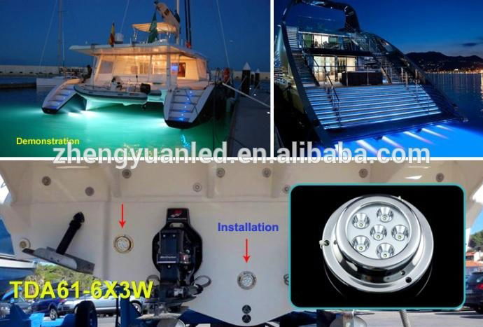 500LM RGB LED Marine light boat light 3