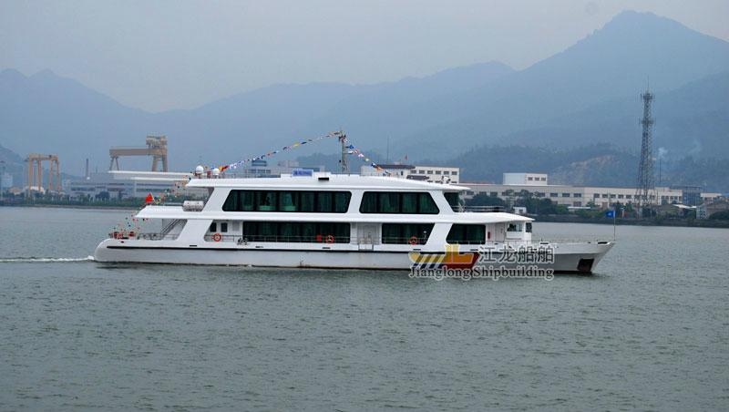 广东46.8米钢玻海事执法船 2