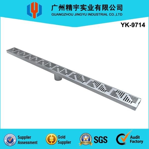 Stainless steel linear floor drain grating 2
