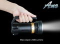 Ano HL2400 LED Scuba Underwater Diving Light 2