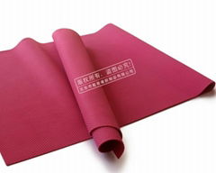 healthy natural rubber yoga mat