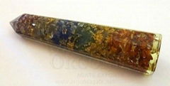 Chakra Layer Orgone Obelisk Healing Point | Orgonite-Orgone Energy Healing Point