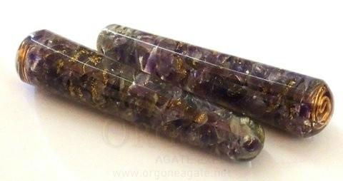 Amethyst Smooth Orgone Massage Wands | Orgonite-Orgone Energy Amethyst Smooth Ma