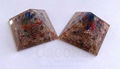 Multi Gemstone Orgone Chakra Pyramid |