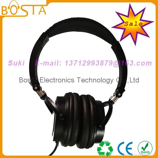 Promotion high end stylish great fashion hot gift folding big headset  2