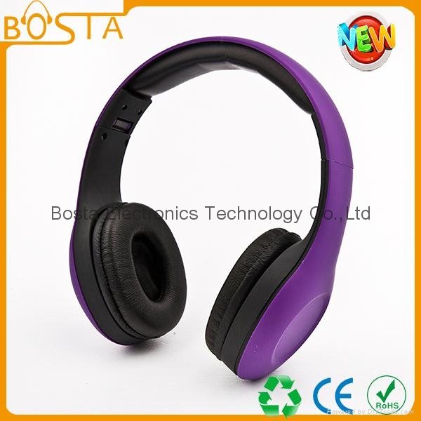 Hot Sale colorful Stereo Headphone wholesale with factory price 4