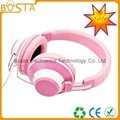 Good price colourful noise cancelling stereo hifi headset headphones  2