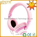 Good price colourful noise cancelling stereo hifi headset headphones  3