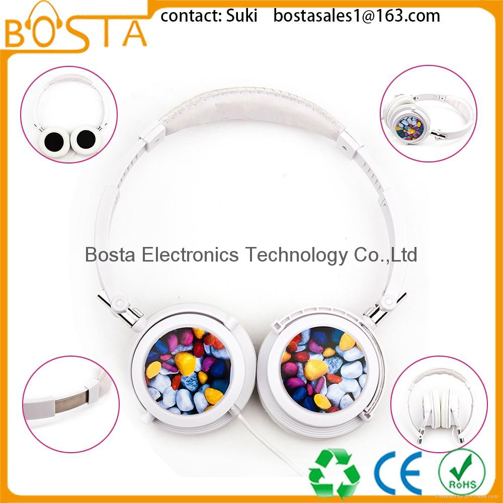 Good quality stylish fancy headphone for girls H001 Bosta (China