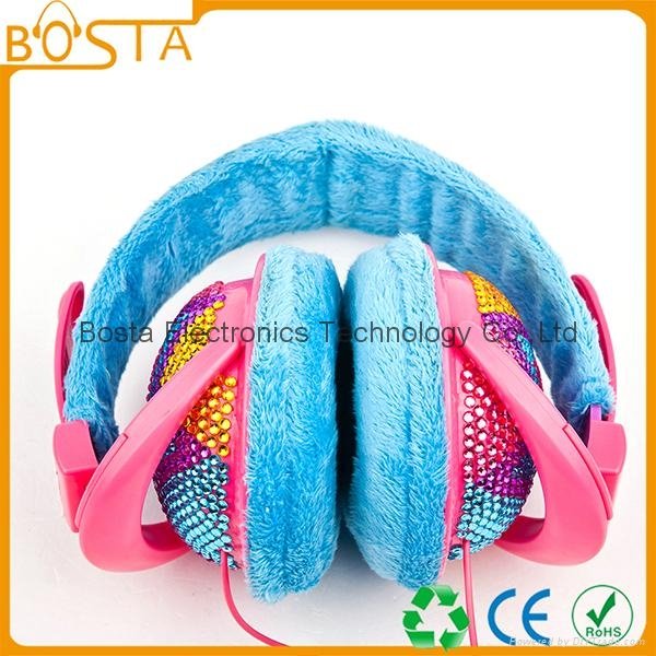  Twinkling good quality great stylish hot on sale happy party headphone 4