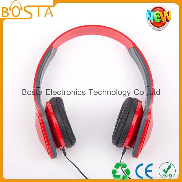 2015 New style fancy good quality triangular headphone  5