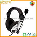 China super comfortable communication call center headphone headset