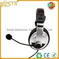 China super comfortable communication call center headphone headset