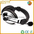China super comfortable communication call center headphone headset 3