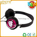 Fashion online selling bulk order top hello kitty headphone