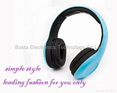    Great quality optional mic foldable headset 