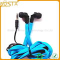 Good quality fun color unique design brand new trendy earphones  5