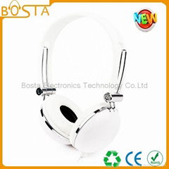   Promotion fancy colors great logo option new stylish cheap headphone 