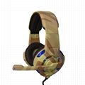 Full color new choice USB changing color LED gaming headset  5