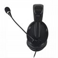 China super comfortable communication call center headphone headset