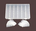 protable clear plastic storage jewelry box  1