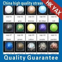  HK Yax machine cut hotfix transfer crystal China stone glue on China stone