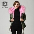Mr&Mrs Fur parka With real fur hotsale style 1