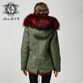 Hotsale fur parka for women in winter 4