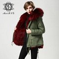 Hotsale fur parka for women in winter 5