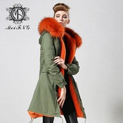 women fashion fur coat,full fur coat,long fur coat