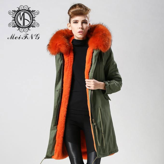 women fashion fur coat,full fur coat,long fur coat 3