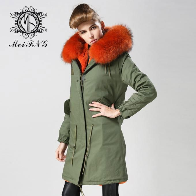 women fashion fur coat,full fur coat,long fur coat 4