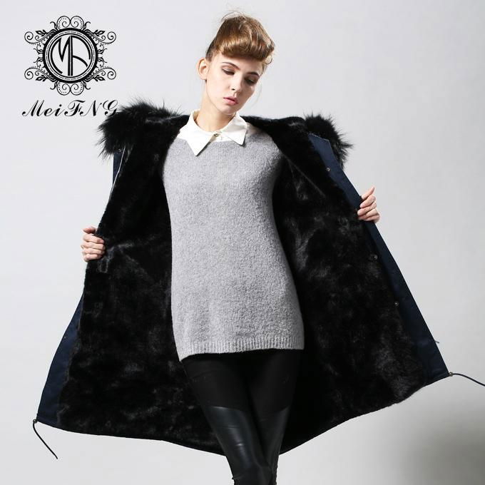 Unisex fur jacket with real fur hooded hotsale style fur 3