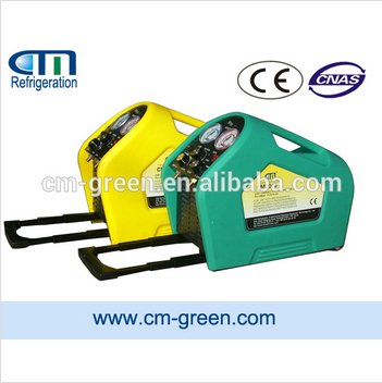 car service station equipment industrial refrigerant recovery machine portable r