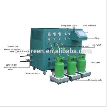 CM20A refrigerant sub-package machine fast speed split charging sub-package unit