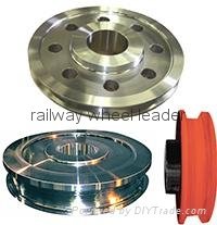 Rolling railway passenger cars wheel sale