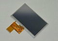 5.0 inch 800x400 color tft lcd display