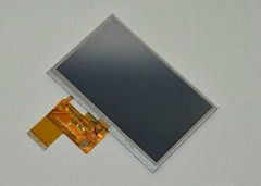 5.0 inch 800x400 color tft lcd display modules for digital product