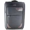 black two wheel l   age bag,trolley bag