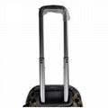 ABS zipper leopard l   age bag，trolley bag，trolley case 4