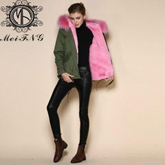 New Arrival Amazing Faux Fur Jacket Factory Price