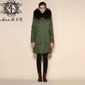 Fashion Women Thick Coat Faux Fur Hooded Overcoat Jacket for Beauty 1