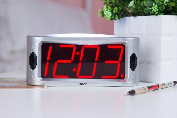 Dongguan Factory Custom Alarm Clock with big red display 3