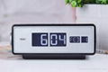 calendar alarm clock with USB charging 4