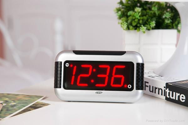 Large led digital clock with battery operated  2