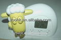 2015 Home Decor sheep shape clock 3