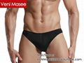  Hot Sale New Design Fashion Sexy Ice Silk Bikini Briefs Men Underwear Factory 1