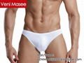  Hot Sale New Design Fashion Sexy Ice Silk Bikini Briefs Men Underwear Factory 5