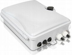 Fiber optic 16 fibers splitter box