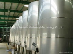 stainless steel juice tank with agitator